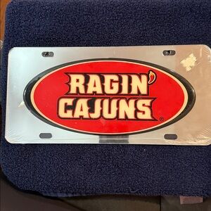 Ragin' Cajuns License Plate